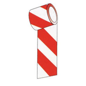 Autocollant réfléchissant  rouge/blanc  prix par/m