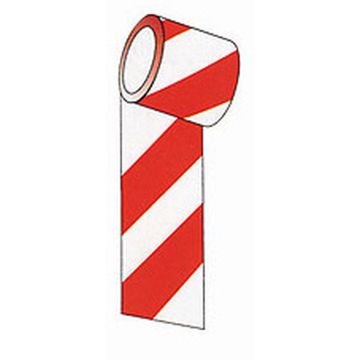 Autocollant réfléchissant  rouge/blanc  prix par/m 021000391