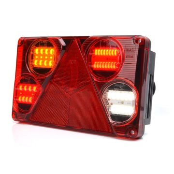 LED Schlussleuchte WAS 70 (6) 12/24V  links