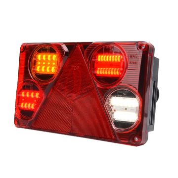 LED Schlussleuchte WAS 70 (6) 12/24V  links