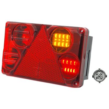 LED Schlussleuchte WAS 70 (14)  12/24V  rechts