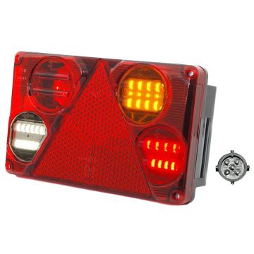 LED Schlussleuchte WAS 70 (16)  12/24V  rechts