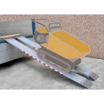 Alu-Rampe, 830 kg par paire, sans bord, 030SL4025