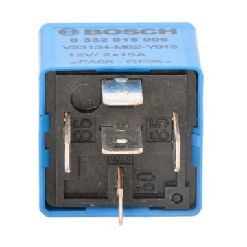 Mini relais Bosch 12 V / 2 x 15 A