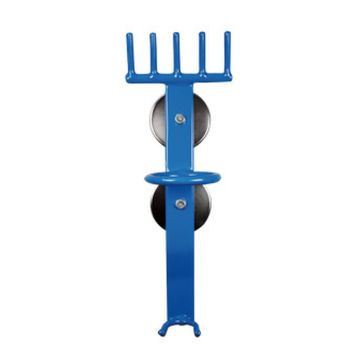 Magnethalter mit 2 Magneten, blau