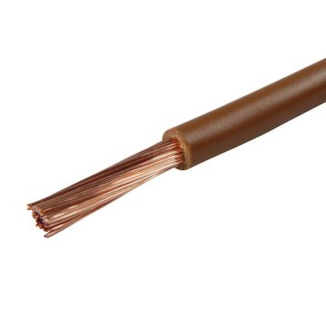 Kabel 1x6,0 braun, ID-FLRY-B, 1 Rolle = 50 m
