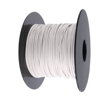 Kabel 1 x 0.75 mm², Farbe weiss  1 Rolle = 100 m