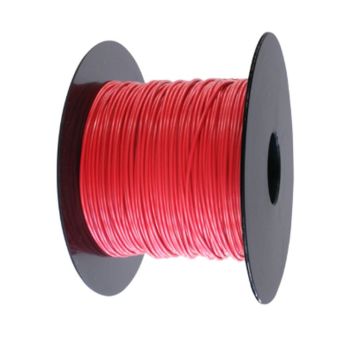 Kabel 1 x 0.75 mm², Farbe rot  1 Rolle = 100 m