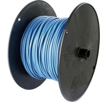 Câble 1 x 0,75 mm², couleur bleue  1 rouleau = 100 m