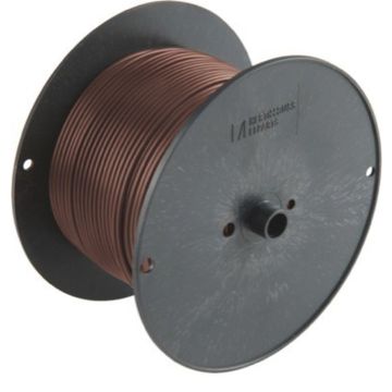 Câble 1 x 0,75 mm², couleur marron  1 rouleau = 100 m