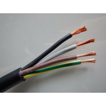 Câble 4 pôles 2.5mm², 1 rouleau = 50m