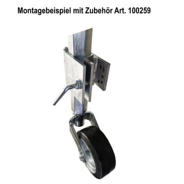 Stützrad  1500kg  6-kant  Hub 230mm 100158