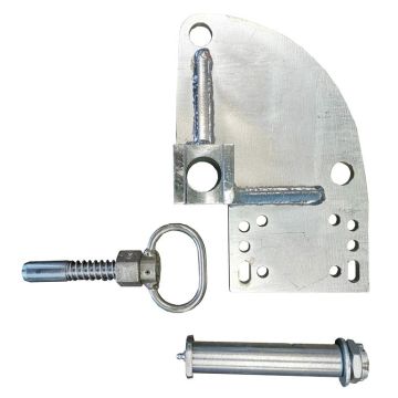 Jeu de pièces de fixation pour béquille à six pans