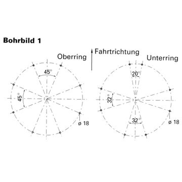 Drehkranz HE1200-22 Jost, 13000 kg Axiallast
