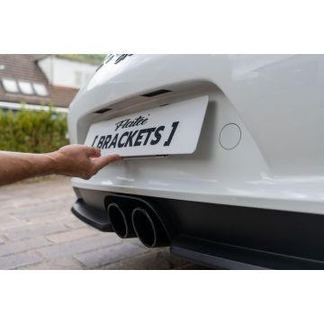 Kennzeichenhalter Set vorne und hinten (Langformat) 1018