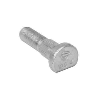 Goujon de roue M18x1.5, L=74mm Ø striation 21