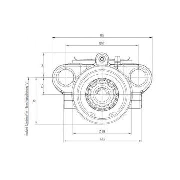 Hydraulische Federspeicher Gleitsattelbremse
