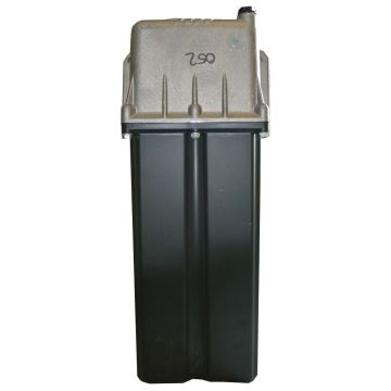 Réservoir plastique 7 lt. incl. boîtier en alu