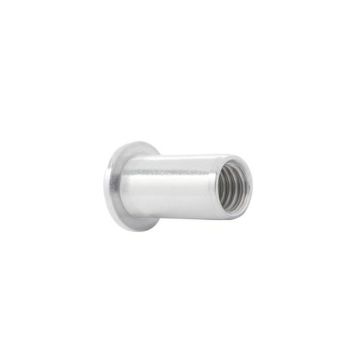 Blindnietmutter M 8, Flachkopf, Alu  AFM