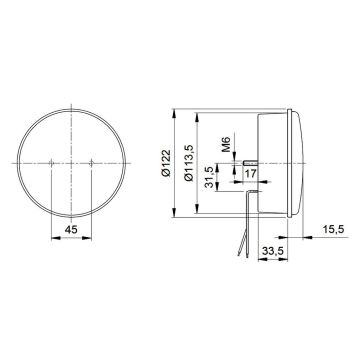 LED Schlussleuchte  Jokon (1)  BBS730B 12V