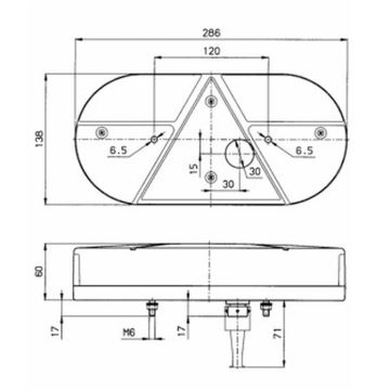 Schlussleuchte Jokon (5)  links BBSKWN621  12-24V