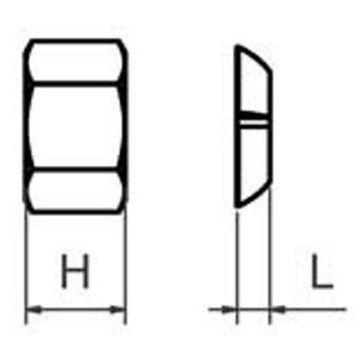 Radmutter M18x1.5 m. Federring lose dabei