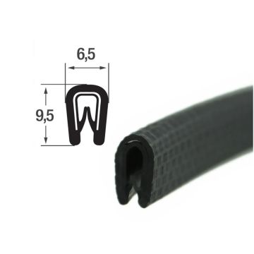 Profilé de protection des arêtes, plage de serrage 1-2mm