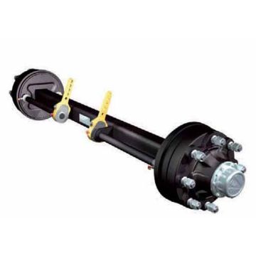 Bremsachse  90mm 4-kant Spur 1750mm 120058h