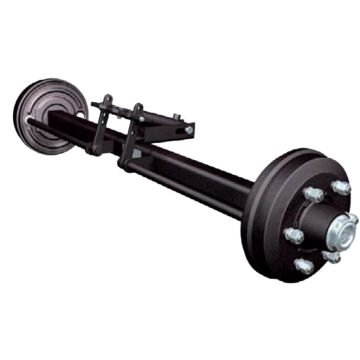 Bremsachse  80mm 4-kant Spur 1900mm 120084c