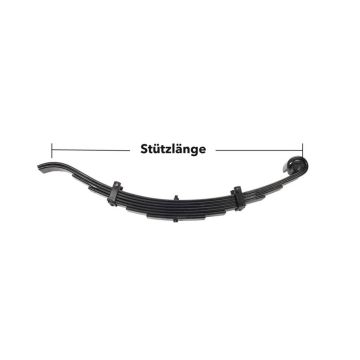 Blattfeder für Einachsaggregat 4 to