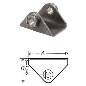 Sabot de fourche de traction
