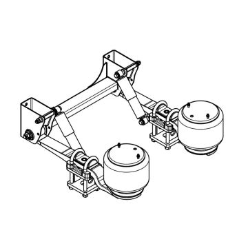 Luftfederung-Kit 12to pro Achse 120790
