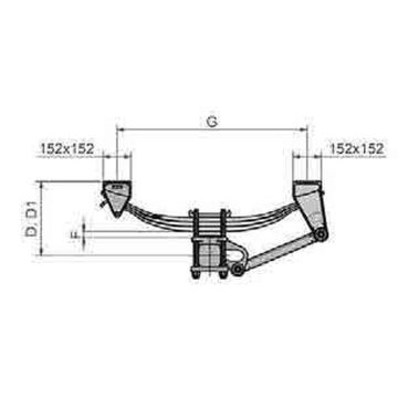 Parabelfederaggregat 12 to, 76mm Single 120898