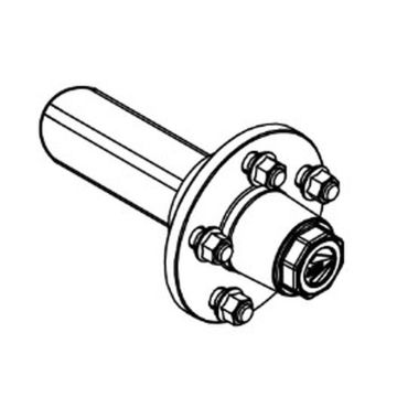 Embout d'essieu 45 mm Ø