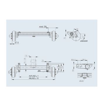 GFA 3000kg, A: 1100mm, C: 1570mm 1212404