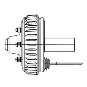 Radbremse mit Stummel Typ 3081 AR ABV