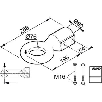 Anneau NATO AL-KO 1224118