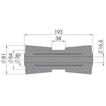 Diabolo de quille type RP-8 Stolz