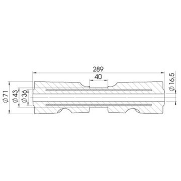 Diabolo de quille type RPSC-12 Stolz