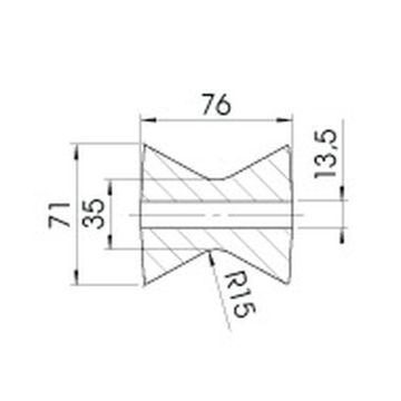 Rouleau-V type grand type RP-335