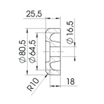 Capuchon type RP-  32 - pour RP 8/10/12/18