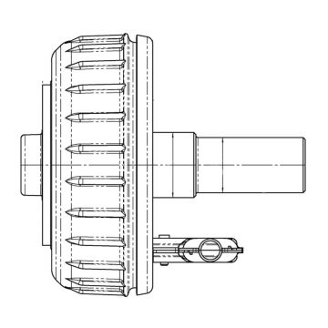Radbremse Typ 2361 90° Umlenkung 1224976