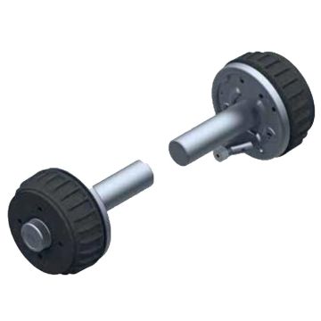 Radbremsen Typ 1637 1000 kg, 100x4 pro Paar