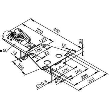 Tête avec semelle 75 VR-AK7 Plus 1225713