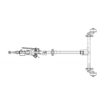 Fahrgestell1300 kg EA HV A: 1100, F:1550