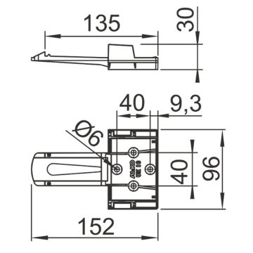 Support de câle AL-KO HA 10K