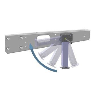 Hubstütze 2 Stk. (310-424mm) Welle 200mm