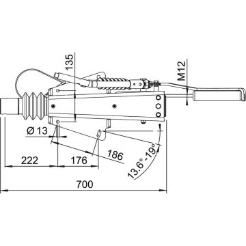 Timon AL-KO: 2.8VB/1-C, 2500-3500kg,150kg 1251563