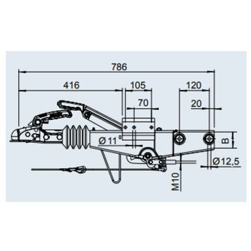 AE AL-KO:  90S/3,  700-1000kg,  75kg 1251903