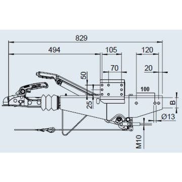 AE AL-KO: 161S,    950-1600kg, 100kg 1251904